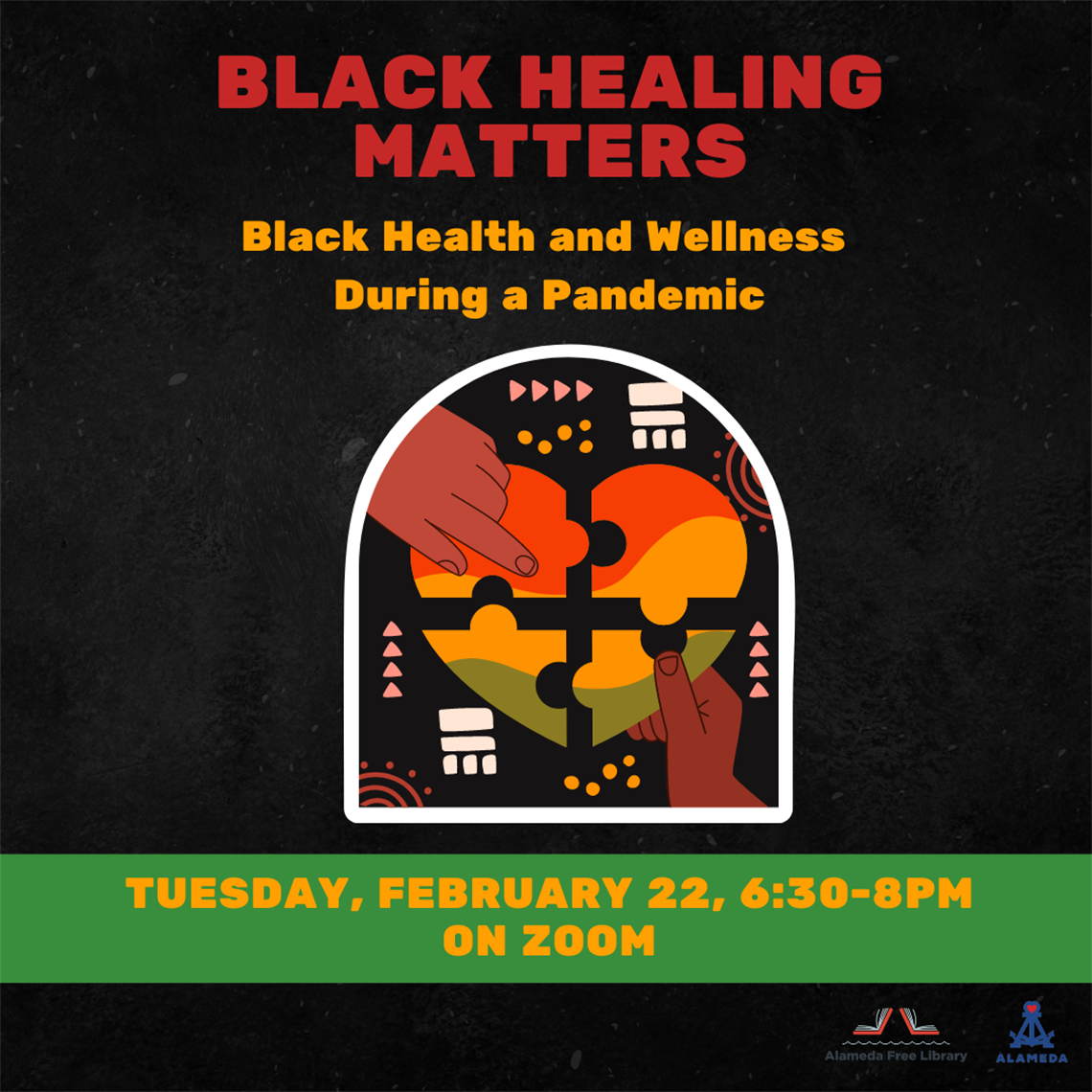 Black Healing Matters Black Health And Wellness During A Pandemic Alameda Free Library 