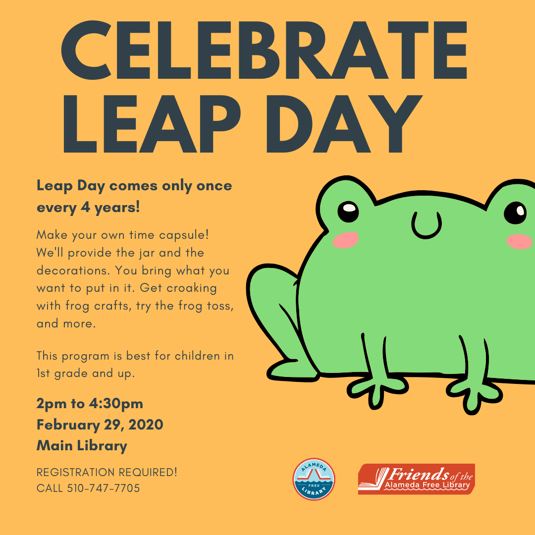 Leap Day Alameda Free Library