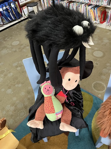 Spooky Spider Joins Storytime